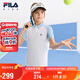 FILA斐樂(lè)兒童童裝短T類2025年夏季男中大童針織短袖POLO衫