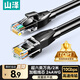 山澤超六類萬兆網(wǎng)線2米 CAT6A高速成品網(wǎng)線 家用電腦網(wǎng)絡(luò)寬帶工程跳線 8芯兼容千兆2.5g連接線 D6A020