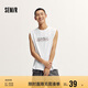 森馬（Semir）背心男寬肩無袖t恤青少年寬松運動坎肩夏季內(nèi)搭上衣101324102103