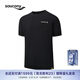 Saucony索康尼圓領(lǐng)T恤男女同款戶外休閑春夏短袖T恤 城市黑BK013 XL