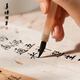 善璉湖筆純狼毫小楷毛筆書(shū)法專(zhuān)用初學(xué)者小楷筆瘦金體湖筆手札臨摹字帖抄經(jīng)專(zhuān)業(yè)級勾線(xiàn)筆練字國畫(huà)羊角青影