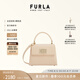 芙拉（FURLA）【七夕禮物】【明星同款】1927牛皮迷你女士手提包單肩斜挎包 裸色 MINI