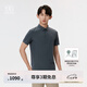 KOLON SPORT/可隆X-COT POLO衫 男子戶(hù)外運動(dòng)防曬UPF50+接觸涼感短袖上衣 LHPT5MN091-DG 深灰色 L175/96A