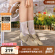 天美意勃肯鞋女鞋子商場同款軟木鞋復(fù)古百搭女休閑鞋2025新款CHS24AM5 灰色（毛里） 38