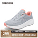 斯凱奇（Skechers）搖搖鞋女春夏跑步鞋網(wǎng)面透氣厚底緩震運動舒適慢跑鞋休閑鞋129365