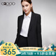 G2000女裝 秋款新品正裝西裝一?？凵虅?wù)休閑帥氣西服外套16711092 黑色/99 S /34