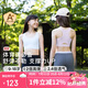 like uu少女體育課運(yùn)動(dòng)內(nèi)衣女童發(fā)育期兒童內(nèi)衣學(xué)生初中生背心式少女文胸