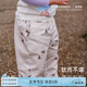 white wheat寶寶褲子外出春秋新款洋氣純棉男女嬰兒休閑長褲 藍色 80 cm