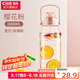 希樂運(yùn)動(dòng)水杯男女tritan材質(zhì)健身水杯大容量網(wǎng)紅學(xué)生塑料杯2.0L蓮花紅