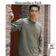 ABERCROMBIE & FITCH男裝女裝情侶裝24春夏款經(jīng)典百搭長(cháng)袖黑色多色T恤KI123-4181 草綠色 L (180/108A)