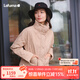 LAFUMA樂(lè )飛葉戶(hù)外菱格紋新雪麗棉服女士 秋冬立領(lǐng)保暖棉衣外套LFJU5CM60 駝色CM S (36)160/80A