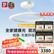 Paulmann P德國柏曼母嬰護(hù)眼吸頂燈全光譜臥室兒童房漫反射LED燈具簡約 [中款]推薦14-18㎡ 柏曼節(jié)律智能