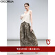 COCOBELLA[伽羅往事]設(shè)計(jì)師款立體花苞半身裙夏雪紡長裙HS3068 伽羅往事 L