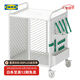 宜家（IKEA）BRANNBOLL布朗伯帶腳輪儲物架收納架玩具收納擱架電競房 帶腳輪擱架單元