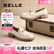 百麗（Belle）海鷗米色樂福鞋女2025春新商場同款通勤百搭鞋D7D1DAA5 米色 38 (240mm)