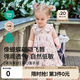 嫚熙（EMXEE）童裝吊帶連衣裙女童公主裙女寶無袖長裙2025新款夏季寶寶裙子 玫瑰圓舞曲 90 cm 【1-2歲】