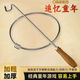 塞浦勒鐵環(huán)滾鐵圈兒童滾鐵環(huán)推圈圈小學(xué)生滾鐵圈鐵環(huán)成人健身器材 木質(zhì)手柄【實心粗鐵環(huán)-38CM】