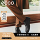 愛步（ECCO）七夕禮物商務(wù)皮鞋男 男士休閑皮鞋通勤正裝鞋男 S輕巧混合520324 黑色52032401001 42
