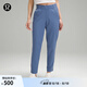 lululemon丨Luxtreme? 女士修身款松緊腰中腰長褲 LW5GSVA 綠洲藍(lán) M