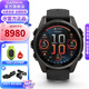 佳明（GARMIN）Fenix8飛耐時8戶外運(yùn)動腕表智能手表跑步潛水軍規(guī)測試標(biāo)準(zhǔn)七夕 Fenix8 旗艦黑-43mm