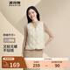 波司登（BOSIDENG）【斷碼清倉(cāng)】輕薄羽絨服女款90絨葫蘆紋輕盈便攜馬甲保暖內(nèi)膽背心 秘釉色7475 XL 175/96A
