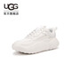 UGG春季新款舒適系帶厚底時(shí)尚老爹鞋 1166010WHT|白色38