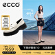 愛步（ECCO）厚底樂福鞋女倪妮同款英倫風一腳蹬厚底增高牛皮女鞋 蹤跡220723 石灰色22072301378 38 （尺碼偏?。? title=