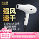 火之鳳吹風(fēng)機(jī)3000 家用電吹風(fēng)筒2400W大功率速干理發(fā)店發(fā)廊專用大風(fēng)力造型冷熱風(fēng)恒溫護(hù)發(fā)不傷發(fā)七夕禮物 象牙白 2300W家庭版（3000S）1.8米線長