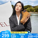駱駝（CAMEL）大黃靴女都市戶外四季可穿系帶工裝靴馬丁靴 L23W307016 黃棕 37