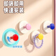 夢動(dòng)多巴胺吸盤掛鉤免打孔強(qiáng)力承重玄關(guān)墻壁門后鑰匙書包帽子收納粘鉤 多巴胺掛鉤【1個(gè)裝】 【顏色隨機(jī)】