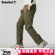 添柏嵐（Timberland）褲子男休閑褲春夏新款戶外運(yùn)動(dòng)長褲舒適透氣寬松直筒工裝褲A6C2G A6C2GA58/軍綠色/偏寬松 34 175/86A