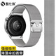酷仕族適用華為手表表帶GT5/5pro/GT4/watch4pro米蘭尼斯帶金屬鋼帶降落傘扣 米蘭降落傘扣丨銀色 46/48mm表盤(pán)【22mm接口通用】