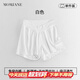 Mom Jane孕婦安全褲內褲二合一懷孕期打底褲低腰短褲夏季薄款托腹褲防走光 白色 XXL