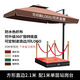 遠(yuǎn)茂(YM)崗?fù)け０餐?hù)外遮陽(yáng)傘保安禮賓臺(tái)形象崗臺(tái)站臺(tái)物業(yè)門(mén)衛(wèi)太陽(yáng)傘 2.1米（配1米單層站崗?fù)ぃ? title=