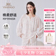 英氏【七夕好禮】A類月子服秋季孕婦睡衣可外穿哺乳喂奶帶胸墊家居服 格?；ā続類透氣排汗-夏款180g】 L【建議體重120-135斤】