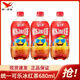 統一可樂(lè )冰紅茶碳酸茶飲料680ml大瓶裝夏日暢爽休閑解渴飲品 可樂(lè )冰紅茶680ml*9瓶