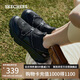 斯凱奇（Skechers）懶懶鞋女鞋夏季一腳蹬休閑鞋厚底透氣懶人鞋軟底運動鞋117310