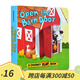 英文原版 Open The Barn Door Find a Cow 農(nóng)場(chǎng)動(dòng)物認(rèn)知擬聲詞趣味翻翻書(shū)