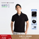 TOMMY HILFIGER25秋冬新款男裝珠地網(wǎng)眼商務(wù)休閑通勤修身短袖翻領(lǐng)T恤POLO衫 【修身款】曜巖黑色BEI S （推薦：120-130斤）