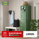 宜家（IKEA）IDASEN伊朵森高柜帶抽屜柜門(mén)磁片可附在金屬表面多功能 深綠色高柜帶抽屜/柜門(mén)