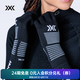 XBIONIC手套男女通用戶外手套騎行跑步滑雪仿生袋鼠科技面料耐用可觸屏 貓眼黑 S/M