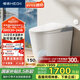 恒潔（HEGII）輕智能馬桶HQ606P 輕音隨心貼翻蓋翻圈無水壓HQ606P 305mm坑距