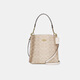 蔻馳（COACH）奢侈品女包MOLLIE手提斜挎水桶包【品牌授權(quán)】七夕情人節(jié)禮物
