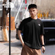 北面（The North Face）T恤男短袖春夏新款戶外透氣短袖上衣8DG6 JK3/黑色 L/175