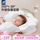 溫歐嬰兒定型枕0-6-12個月糾正頭型小月齡新生兒防偏頭側(cè)睡寶寶枕頭 【PE軟管】定型枕+調(diào)節(jié)柱
