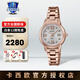 卡西歐（CASIO）手表女表女士小表盤指針表4522輕奢防水表女生女友節(jié)日禮物 SHE-4522CG-4A 光能+藍(lán)寶石鏡面
