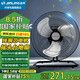 金羚電風(fēng)扇臺(tái)地扇爬地扇 全銅電機(jī)大風(fēng)力落地扇 家用臺(tái)式搖頭電風(fēng)扇 商用臺(tái)扇工業(yè)大功率大風(fēng)量趴地扇 20英寸/豪華搖頭/FE8-50S8-黑色