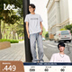 Lee【張凌赫代言】25新品寬松錐形五袋款淺藍(lán)色水洗男牛仔褲潮流 復(fù)古淺藍(lán)色 32