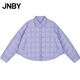 JNBY/江南布衣【商場(chǎng)同款】25秋新品羽絨服輕薄寬松直筒簡(jiǎn)約5P9C12150