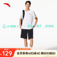 安踏速干套裝丨運動(dòng)短袖t恤短褲兩件套男夏季吸濕透氣跑步健身訓練服